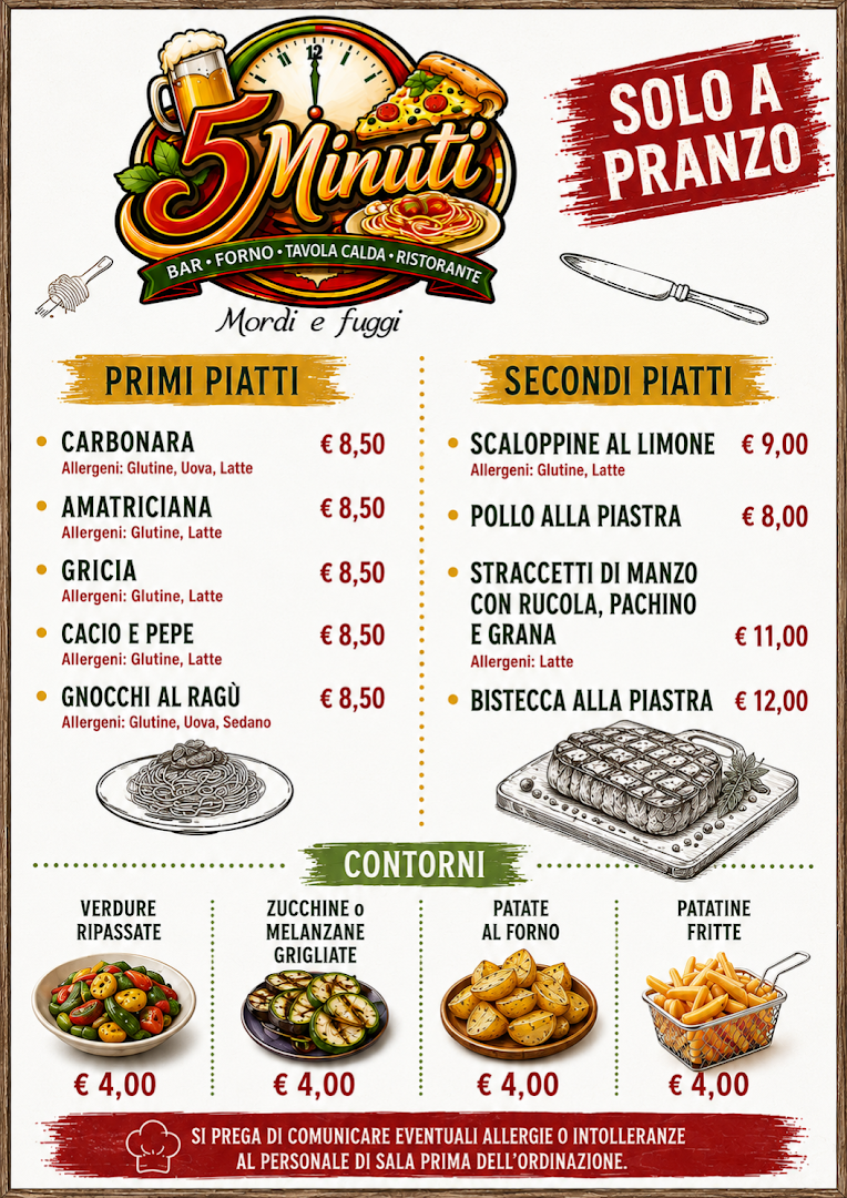 5 Minuti bar