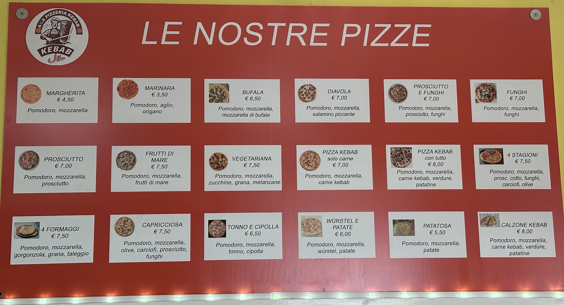 A&A Pizzeria kebab