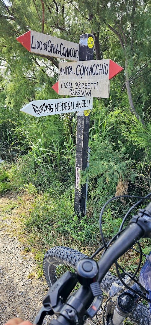 Accesso Argine degli Angeli