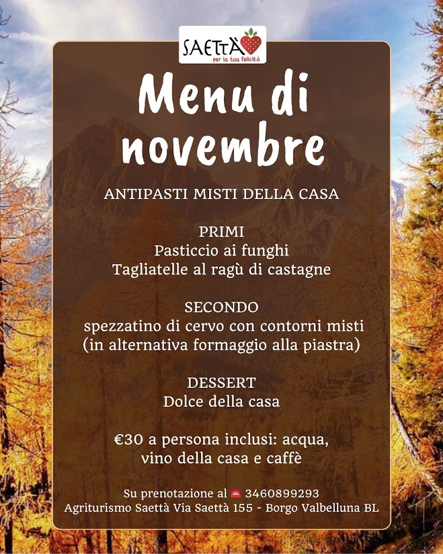 AGRITURISMO SAETTA'