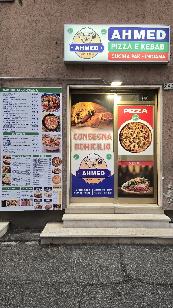 Ahmed pizza kebab culinary pak indiana, Brescia