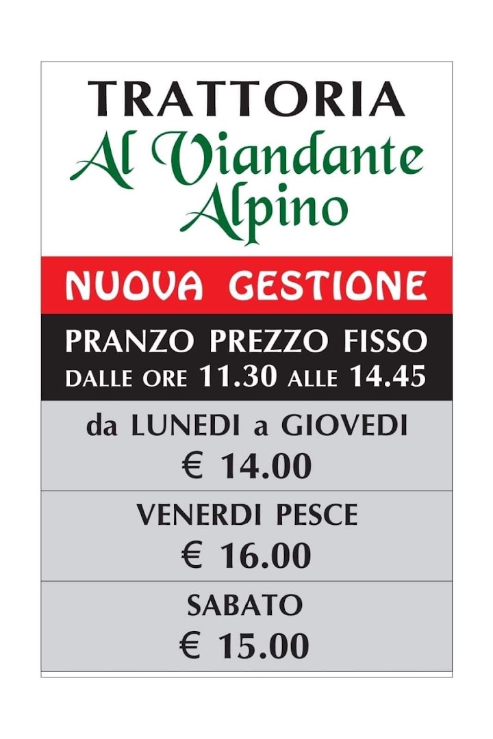 Al viandante alpino