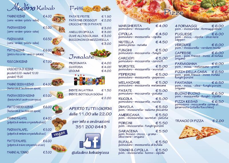 Aladino Pizza & Kebab