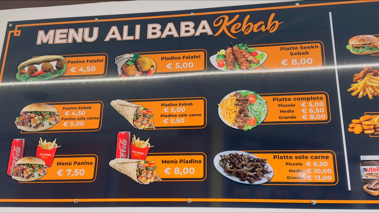 Ali Baba kebab & pizza
