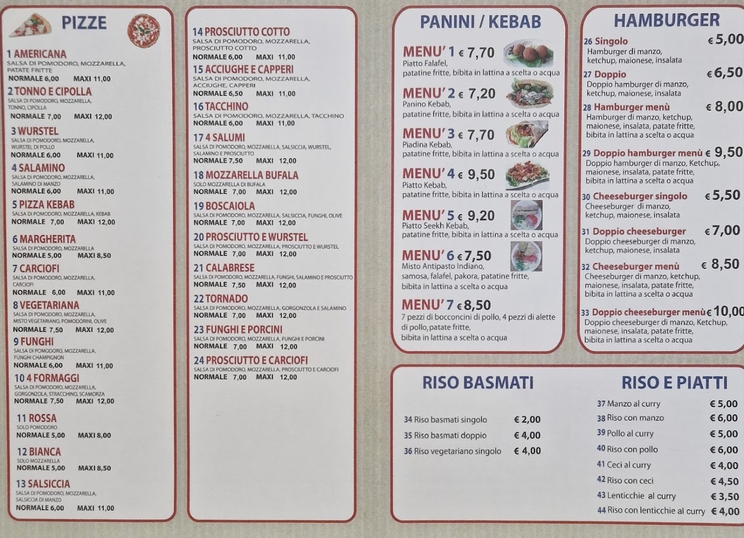 Ali Ristorante Pizzeria Kebab