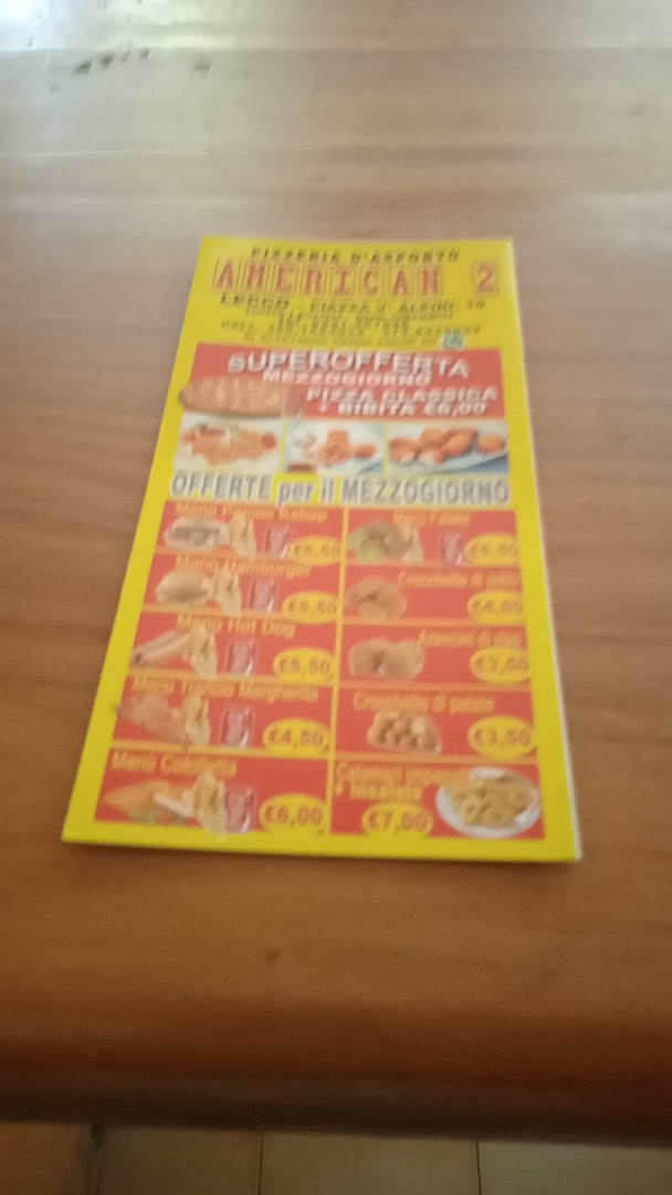 American 2 Pizzeria