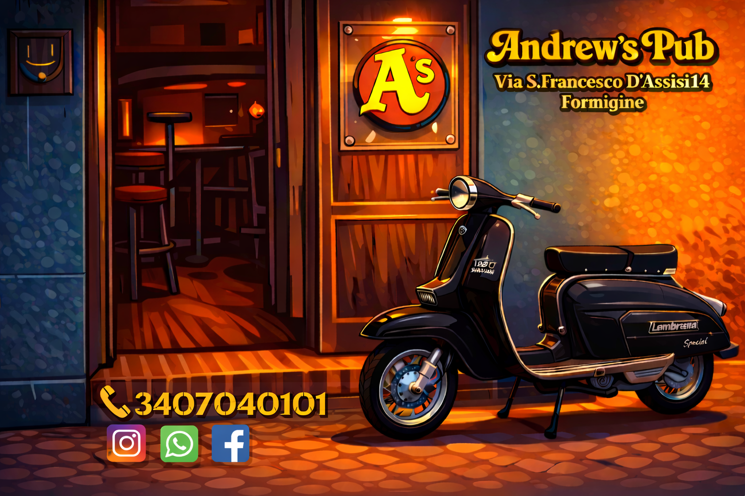 Andrew's Pub, Formigine