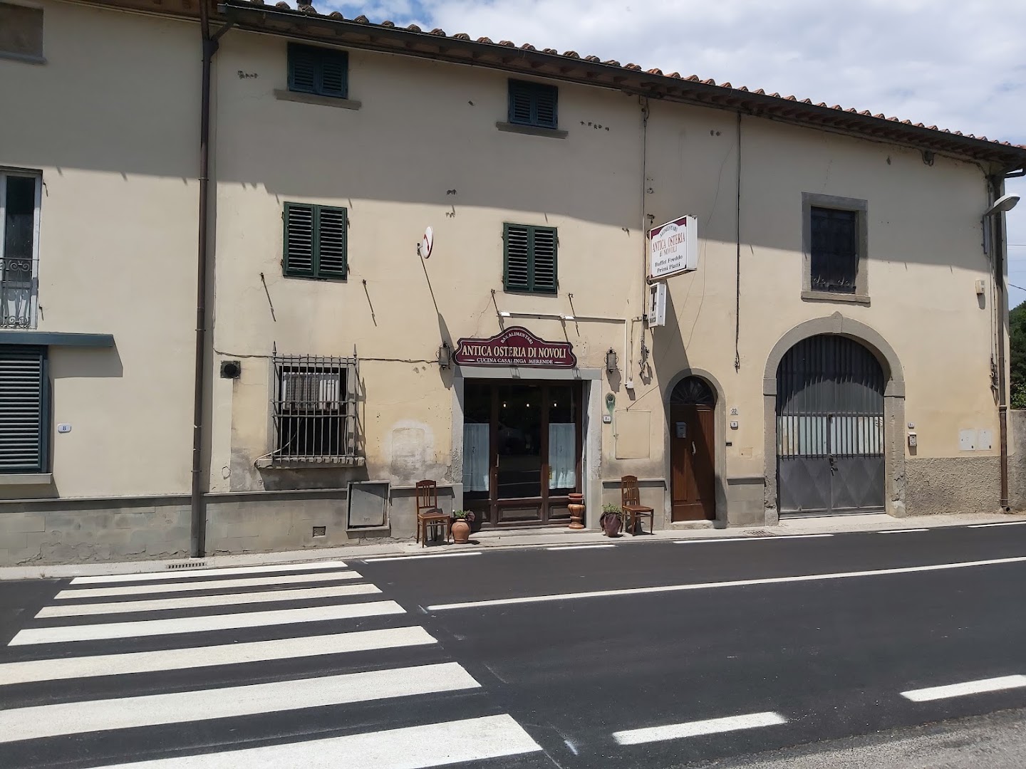 Antica Osteria di Novoli dal 1807 (Mugello). Pasta fresca fatta in casa - specialità Tortelli Mugellani