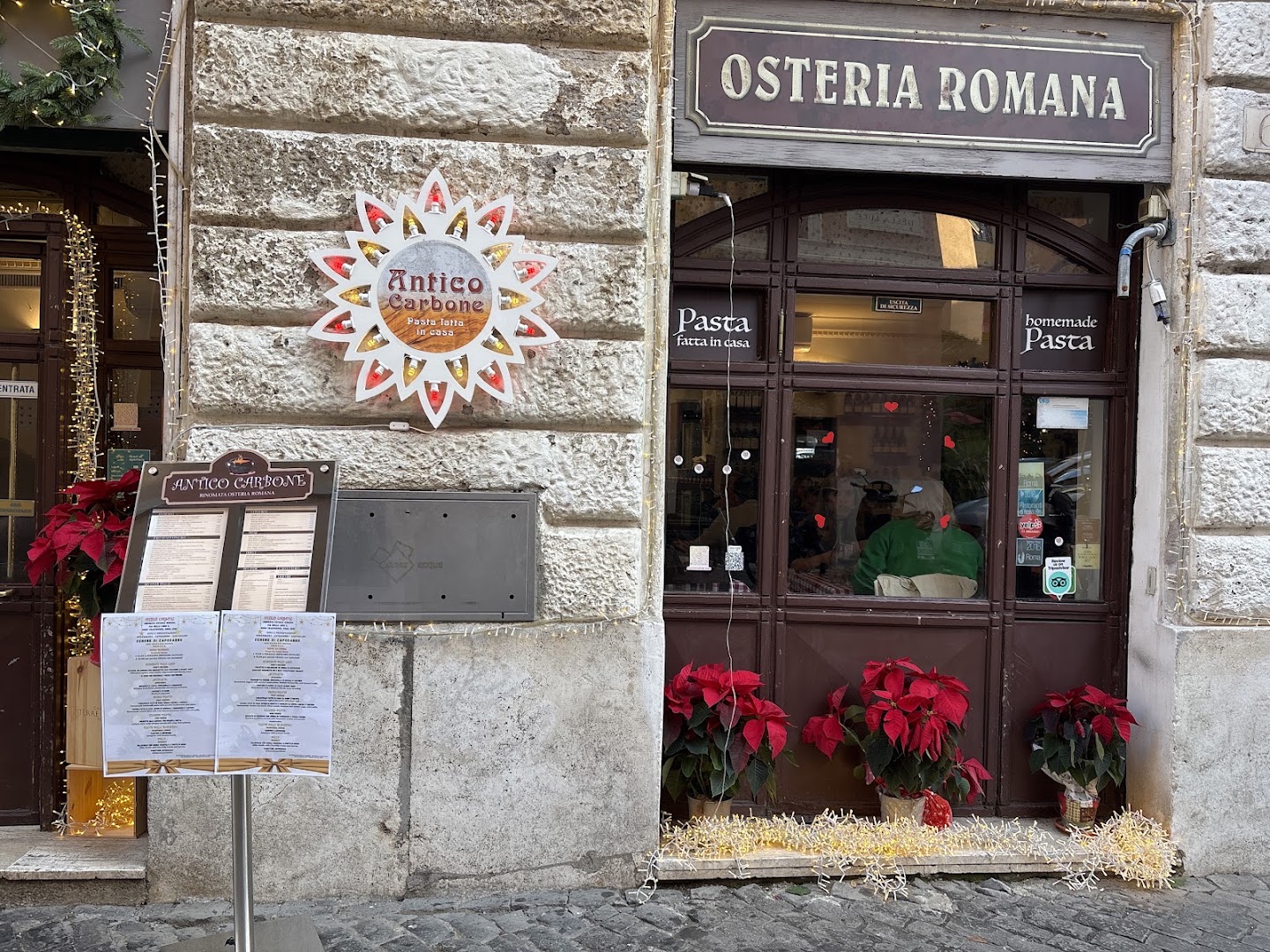 Antico Carbone, Roma