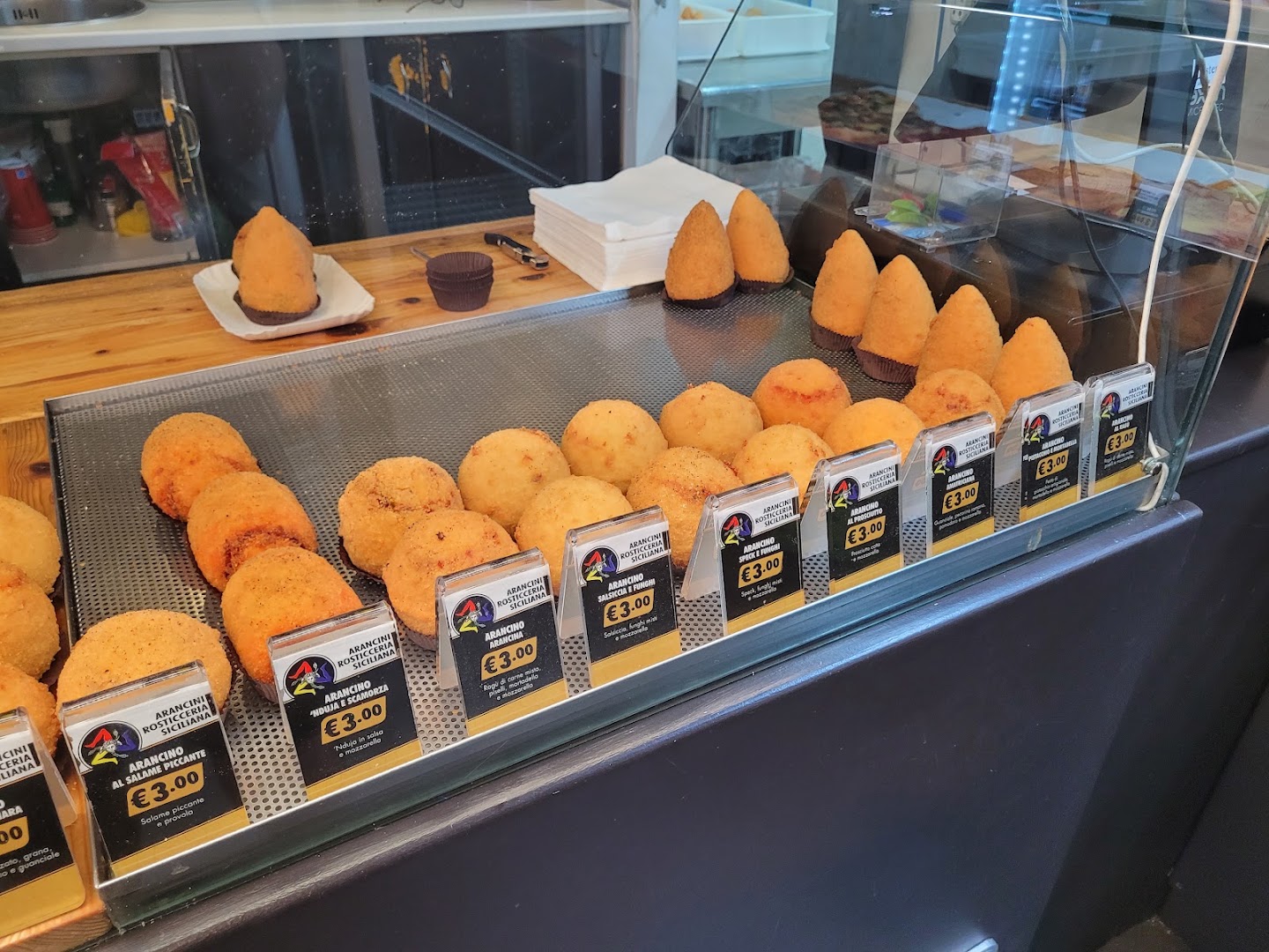 Arancini - Rosticceria siciliana