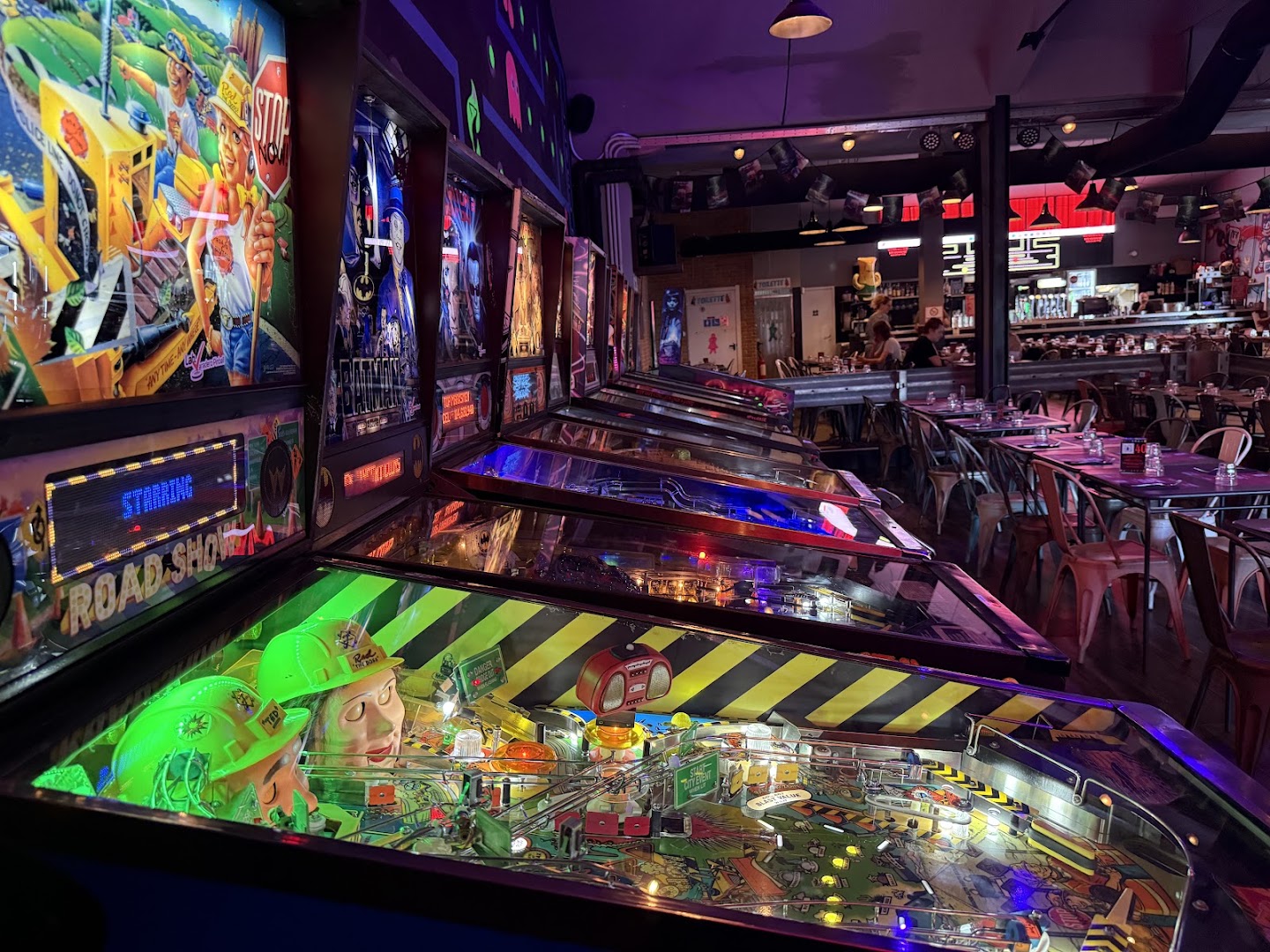 Arcade and Food