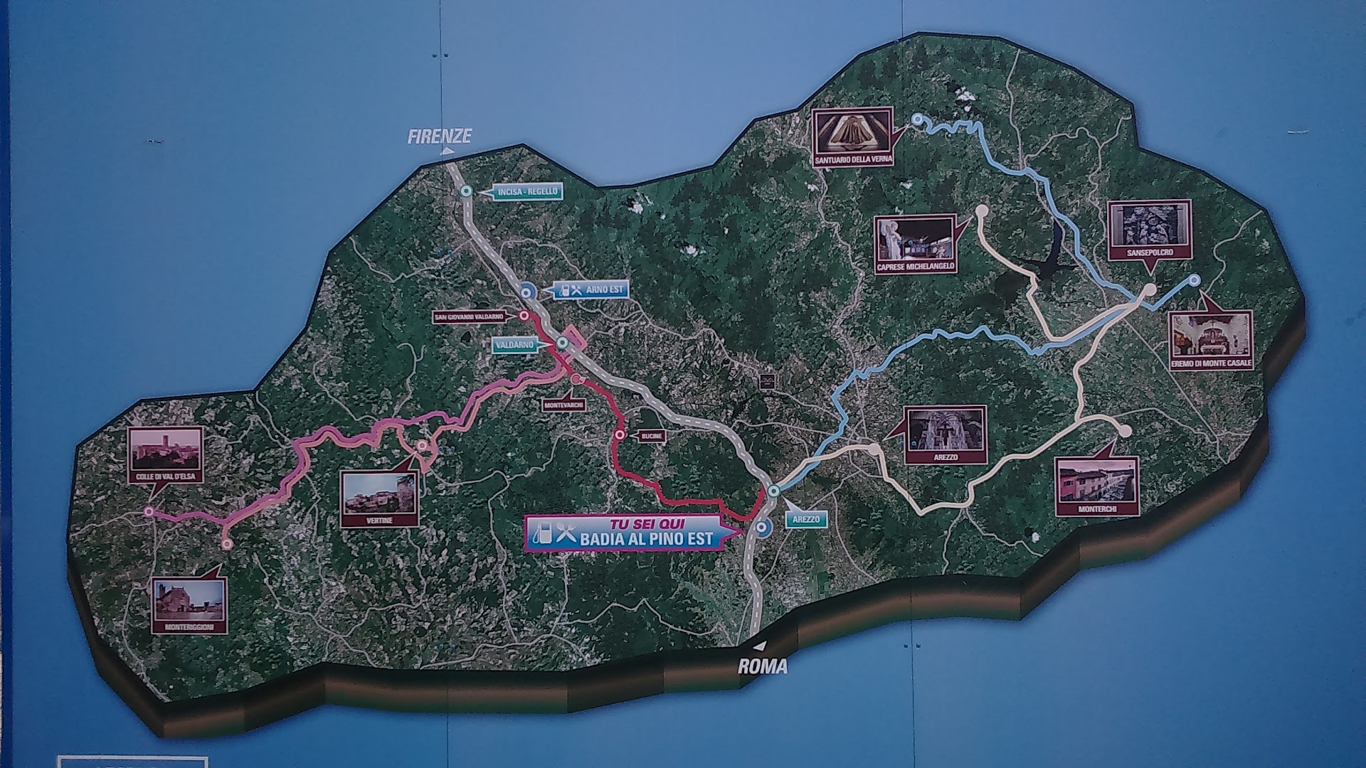 Area di Servizio Badia al Pino Est