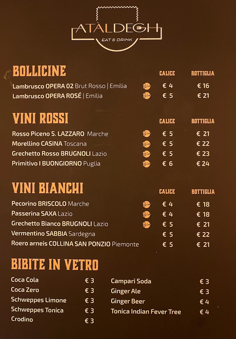 ATALDEGH cucina modenese e romana con cocktail bar, Roma