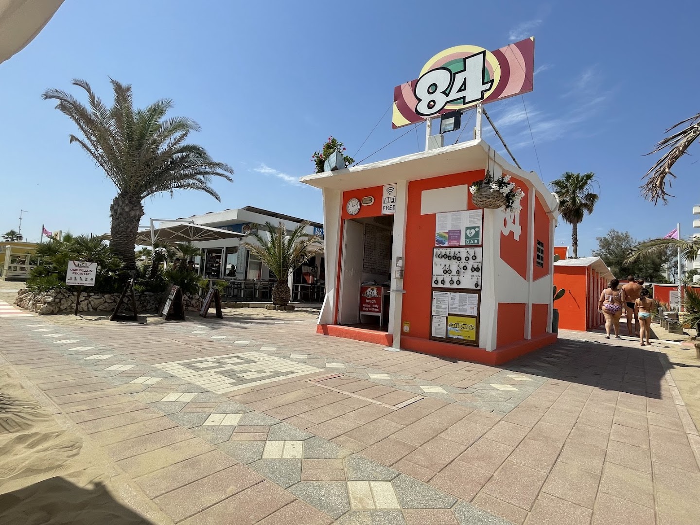 Bagno 84 Graziano Rimini | Luxury Beach & Suite per famiglie; per disabilità, spiaggia per cani