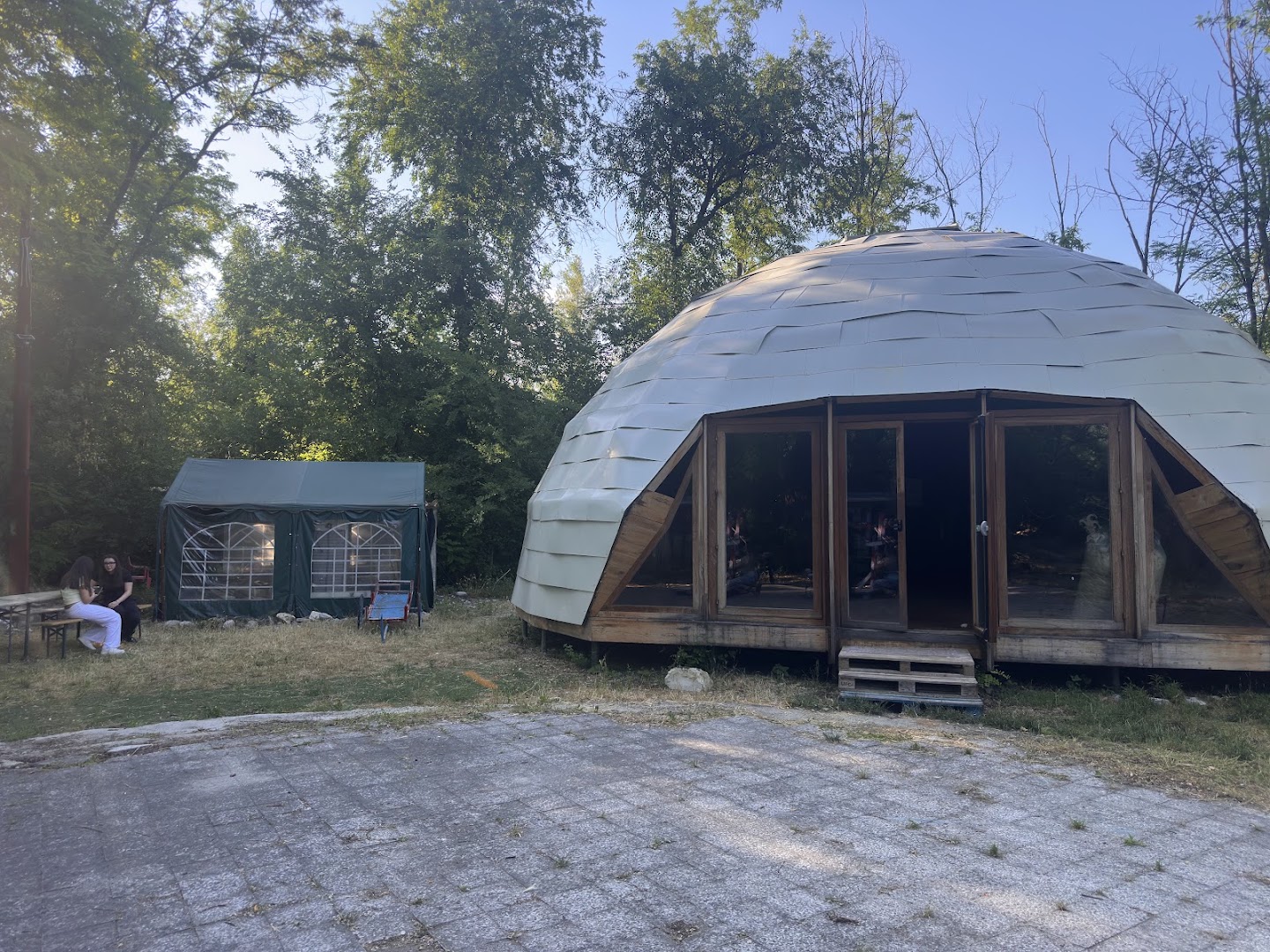 Balera del Parco Lavino GLOBULUS GEODESIC DOME Eventi Attività Laboratori in Natura GlobuliGreen Abruzzo