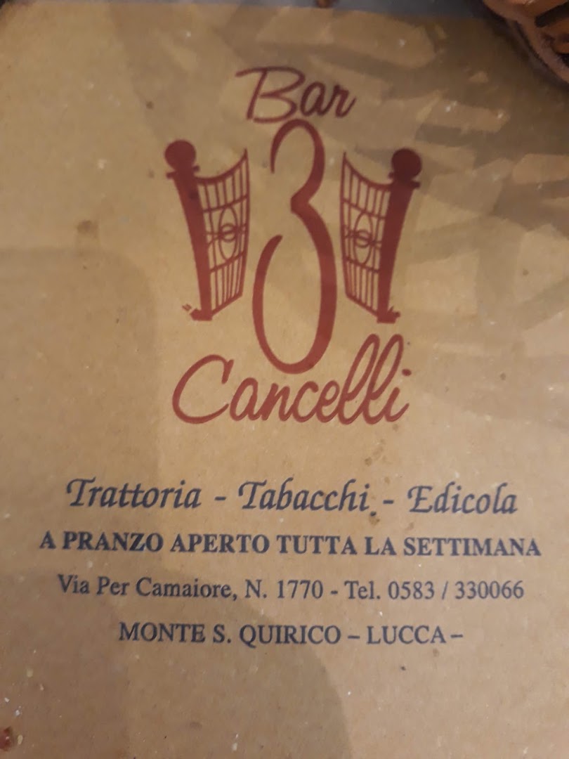 Bar 3 Cancelli