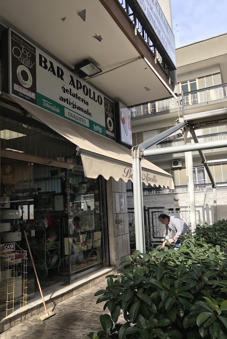Bar Apollo - Vito Tanzi - caffè artigianale - Saicaf - cioccolateria - Super alcolici - vino - gelati