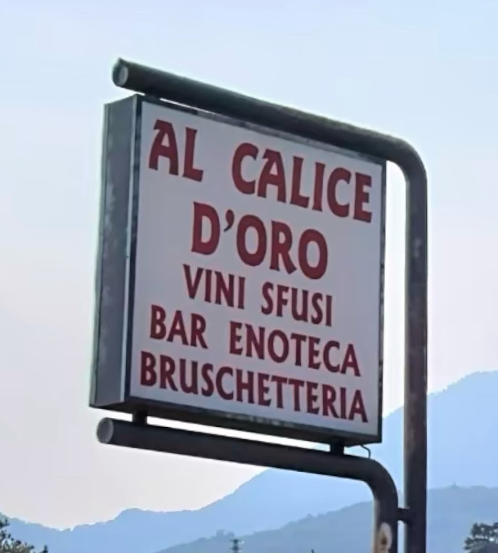 Bar bruschetteria rivendita vino Al Calice D’Oro