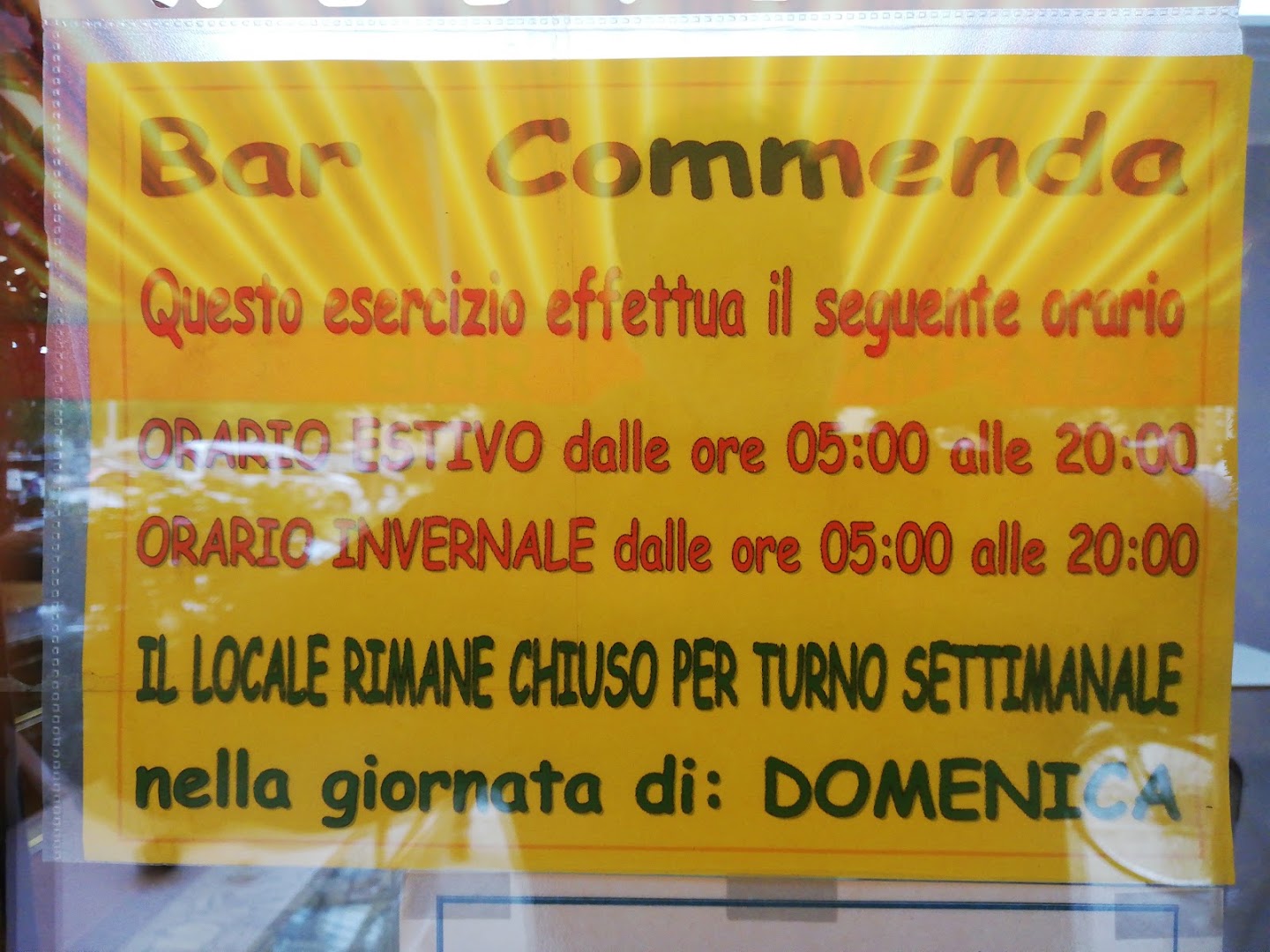 Bar Commenda, Rovigo