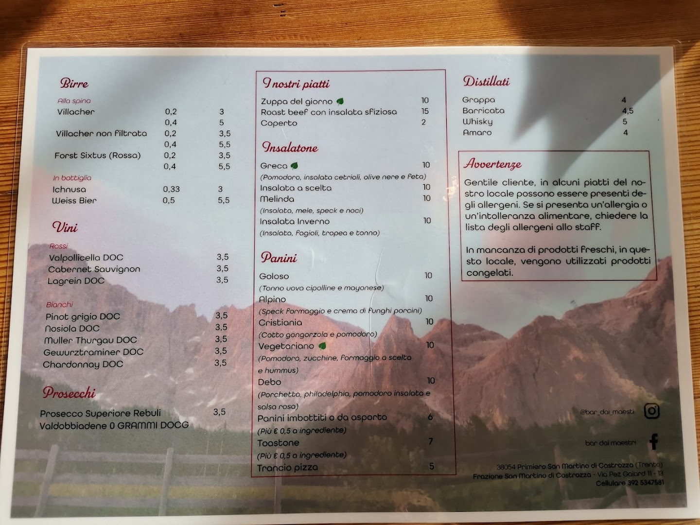 Bar Dai Maestri