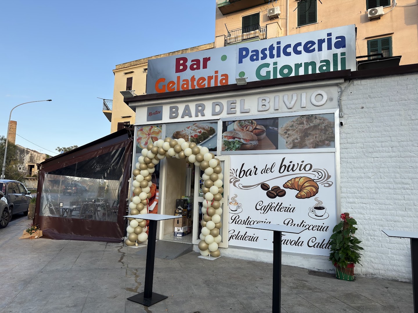 Bar del Bivio a Palermo
