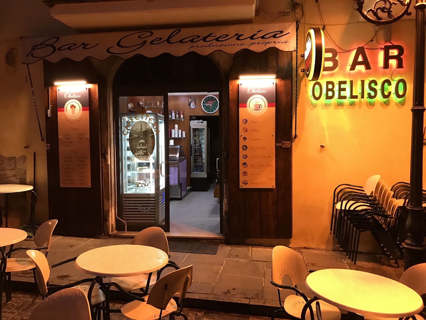 Bar Gelateria "Obelisco" produzione propria