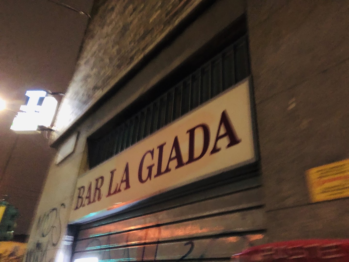 Bar la Giada, Milano