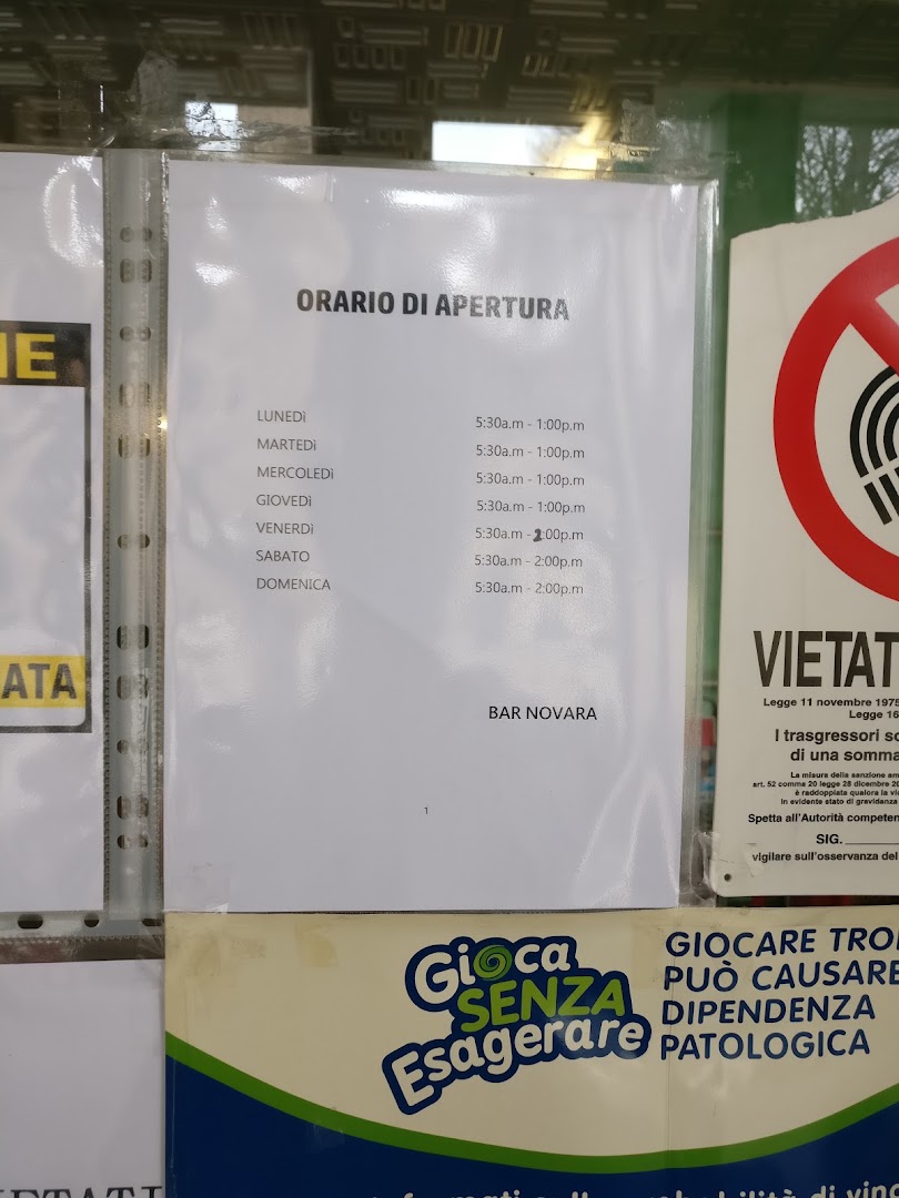 Bar Novara, Ghemme
