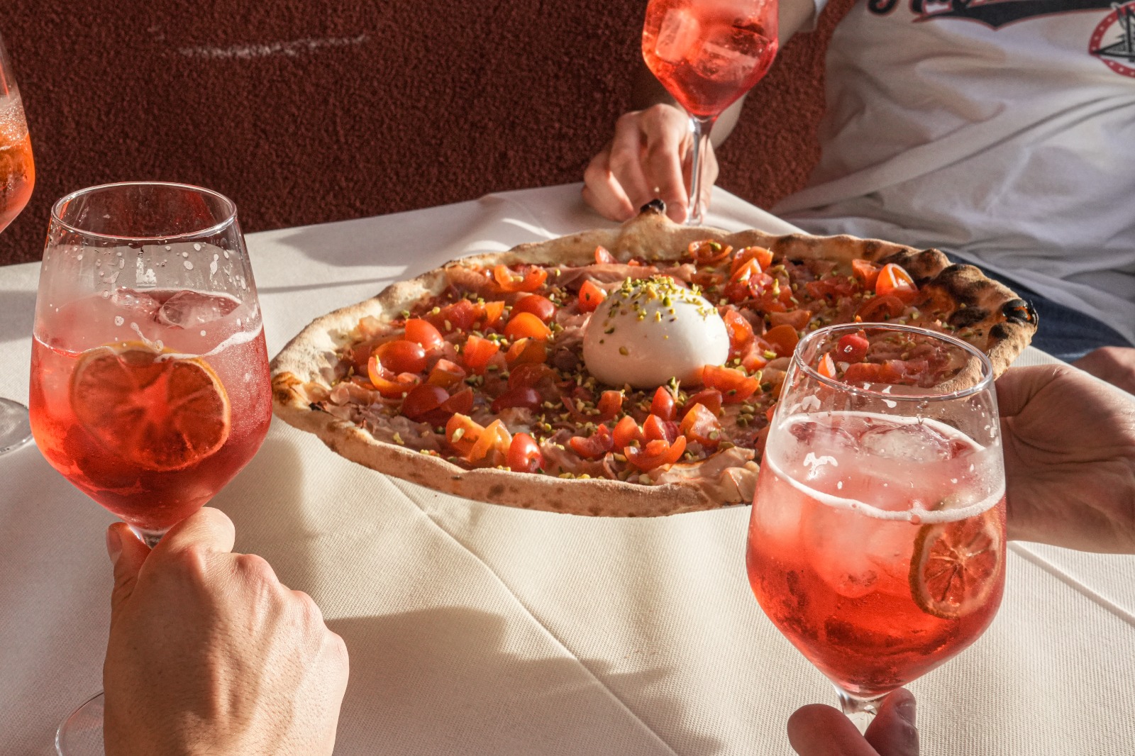 Bar-Pizzeria da Angelo, Tezze