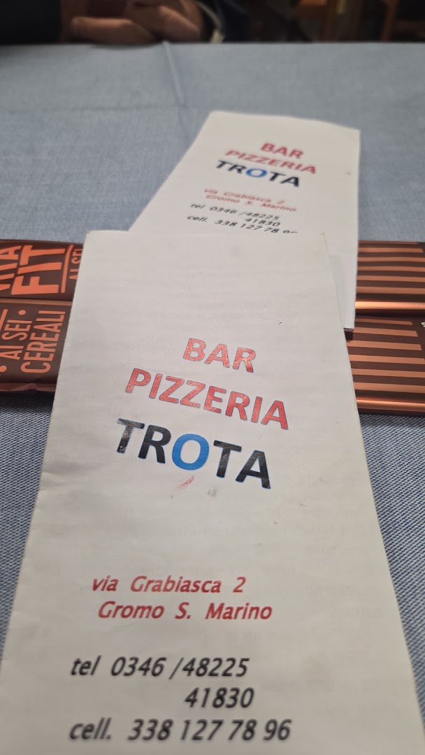 Bar Pizzeria Trota, Gandellino