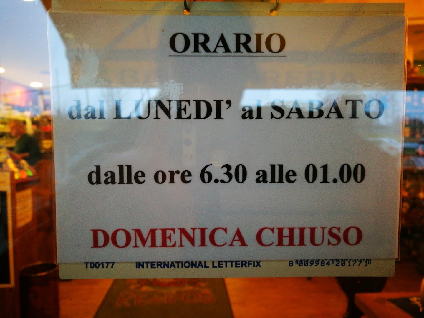 BAR - Re Dei Fos