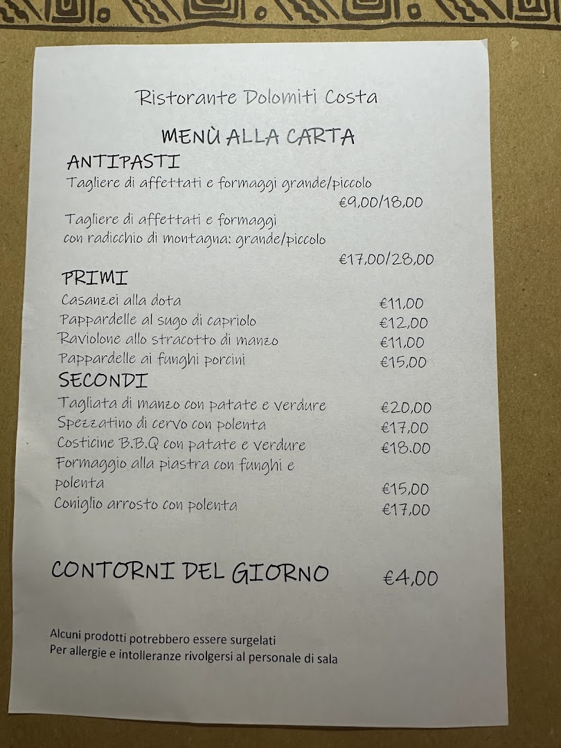 Bar Ristorante Dolomiti