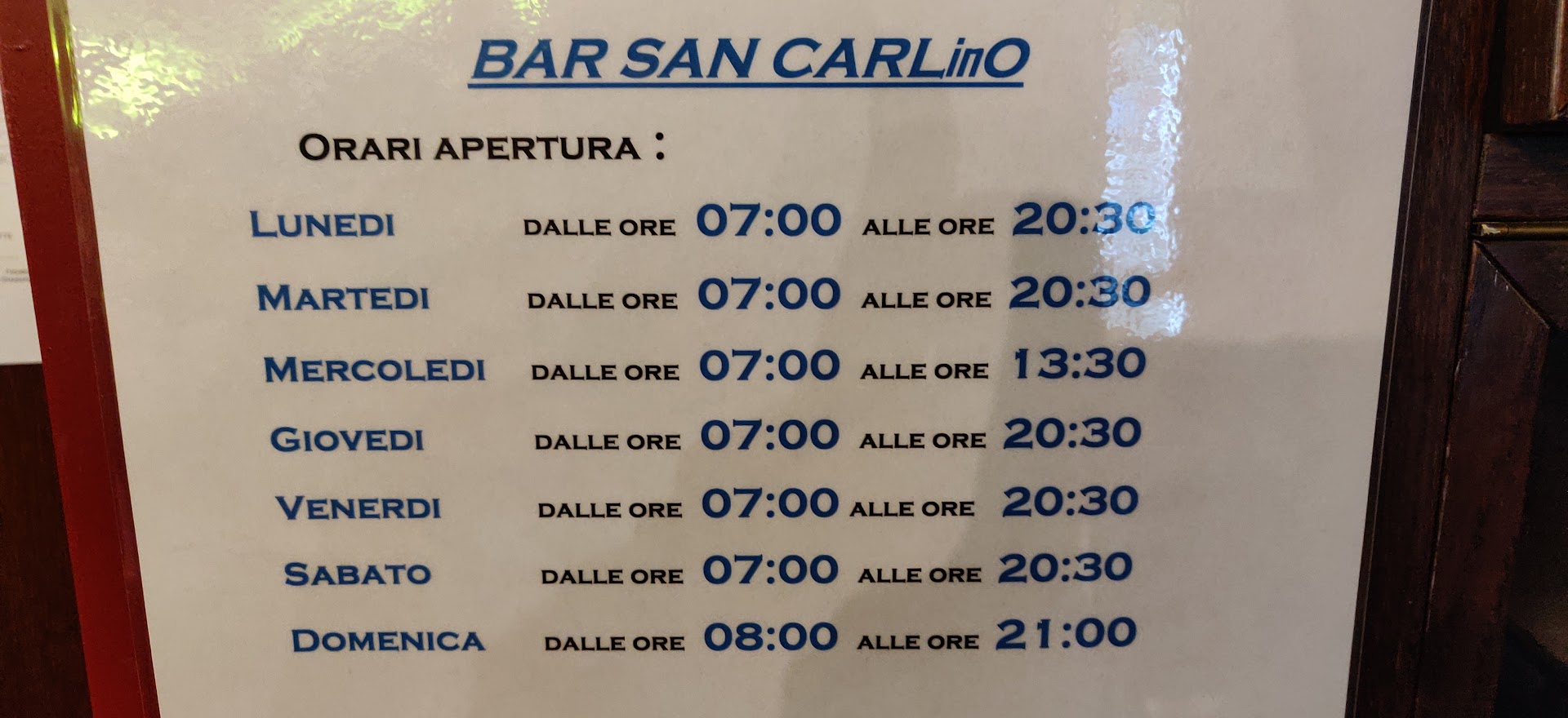 Bar San Carlino