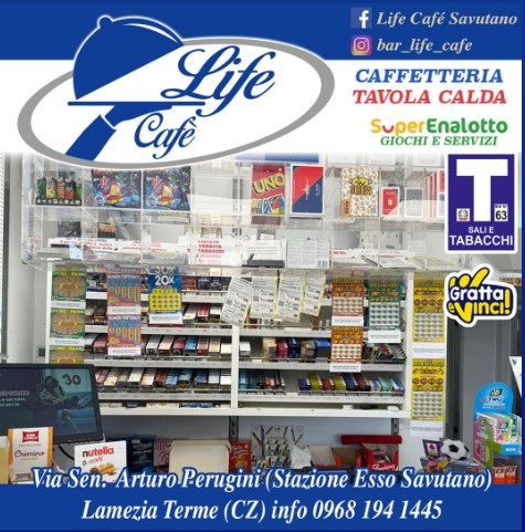 Bar Tabacchi - LIFE CAFE' LAMEZIA TERME