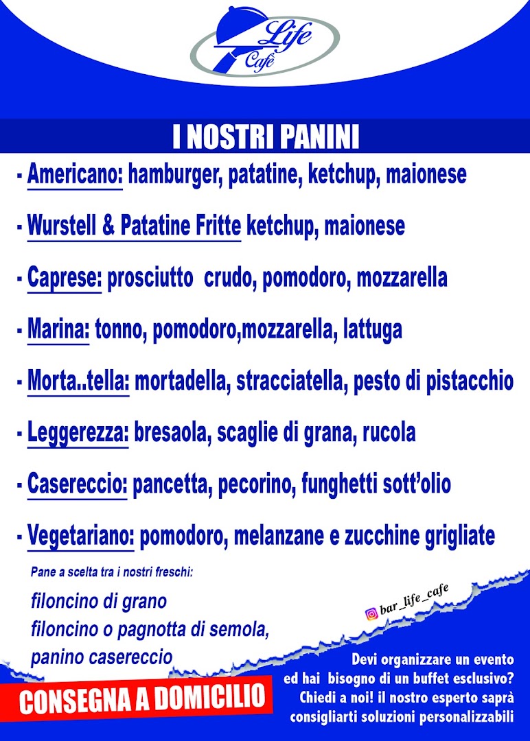 Bar Tabacchi - LIFE CAFE' LAMEZIA TERME