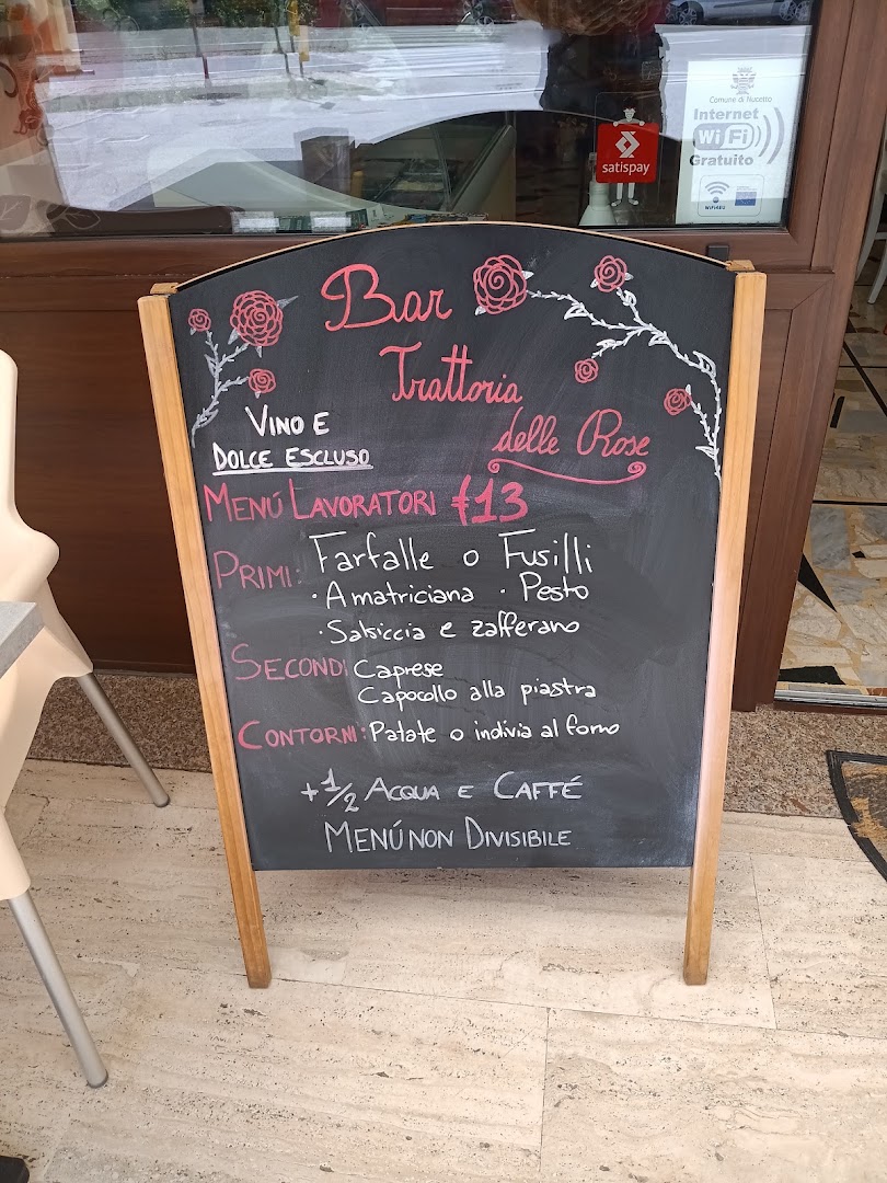 Bar Trattoria Delle Rose di Pennacino Cristian
