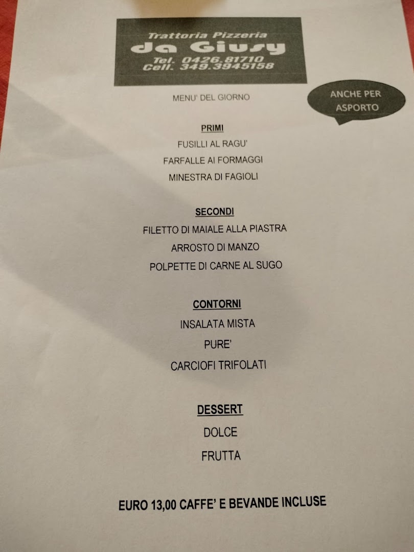 Bar Trattoria Giusy