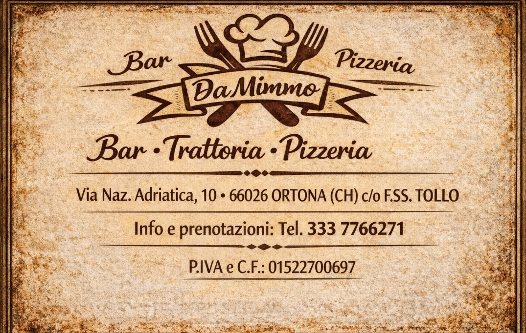 Bar Trattoria Pizzeria DA MIMMO
