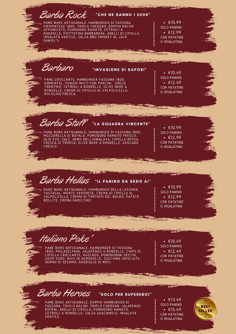 Barba Nera Street Food Borgo Roma