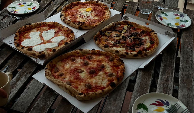 Barbaroux pizza