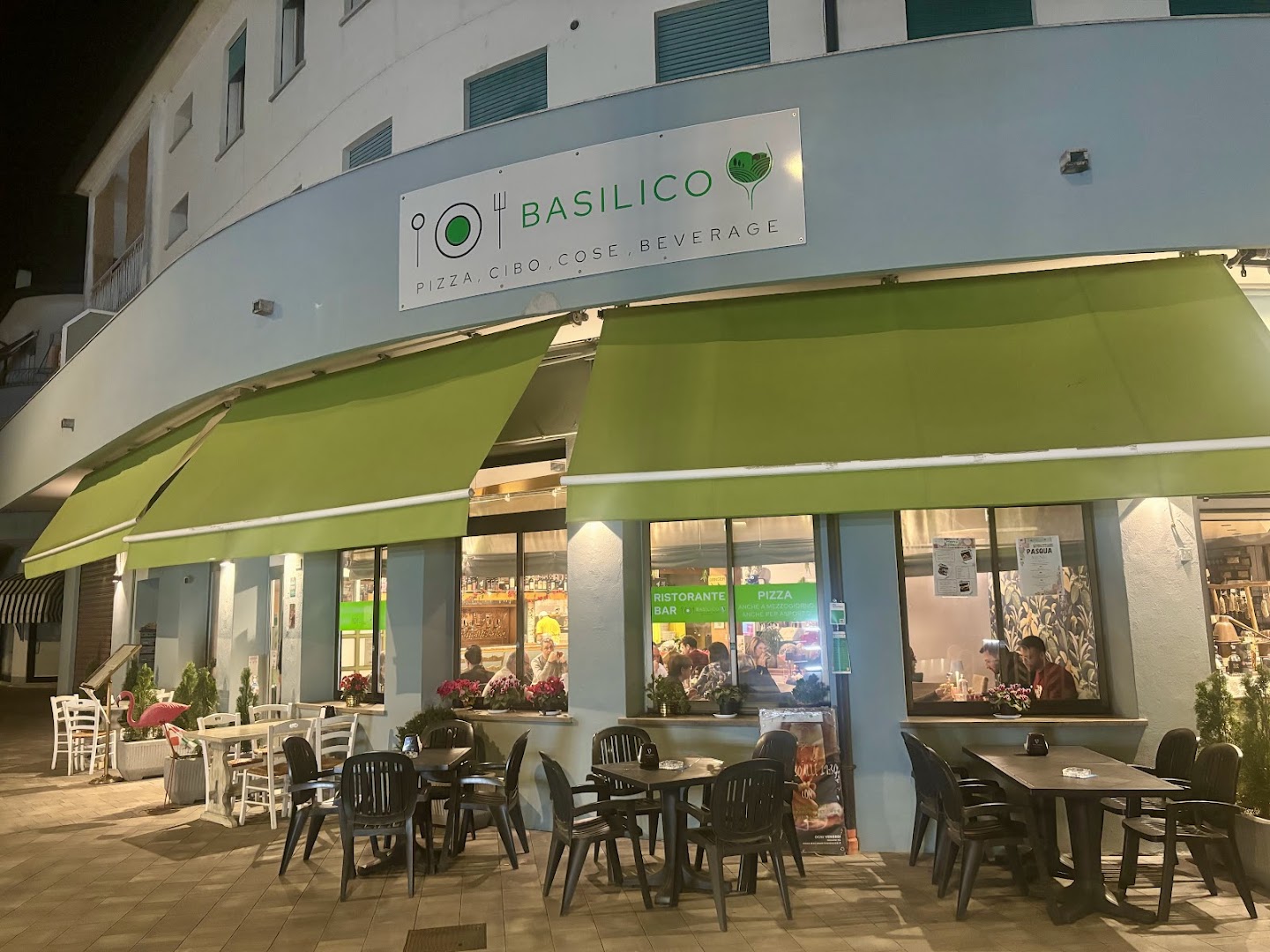 Basilico, pizza, cibo, cose, beverage, Montegrotto Terme