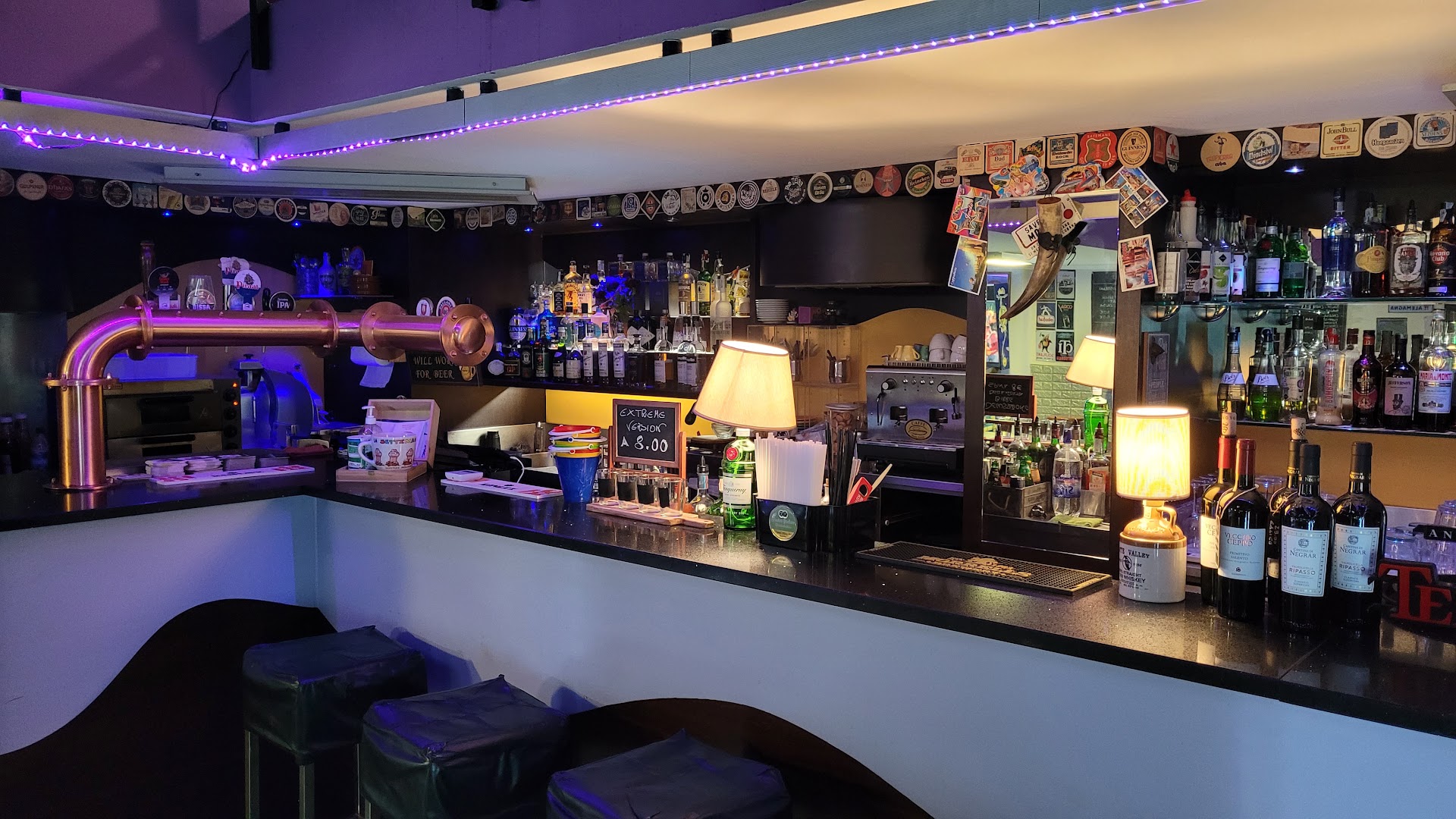 Beer belly drink and food, Castellanza