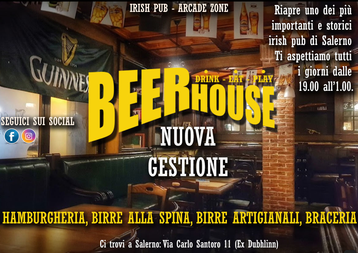 BEER HOUSE ~ IRISH PUB ~ Arcade zone