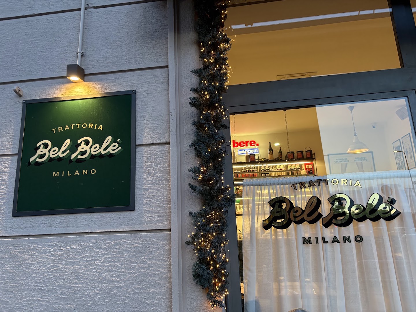 Bel Belé, Milano