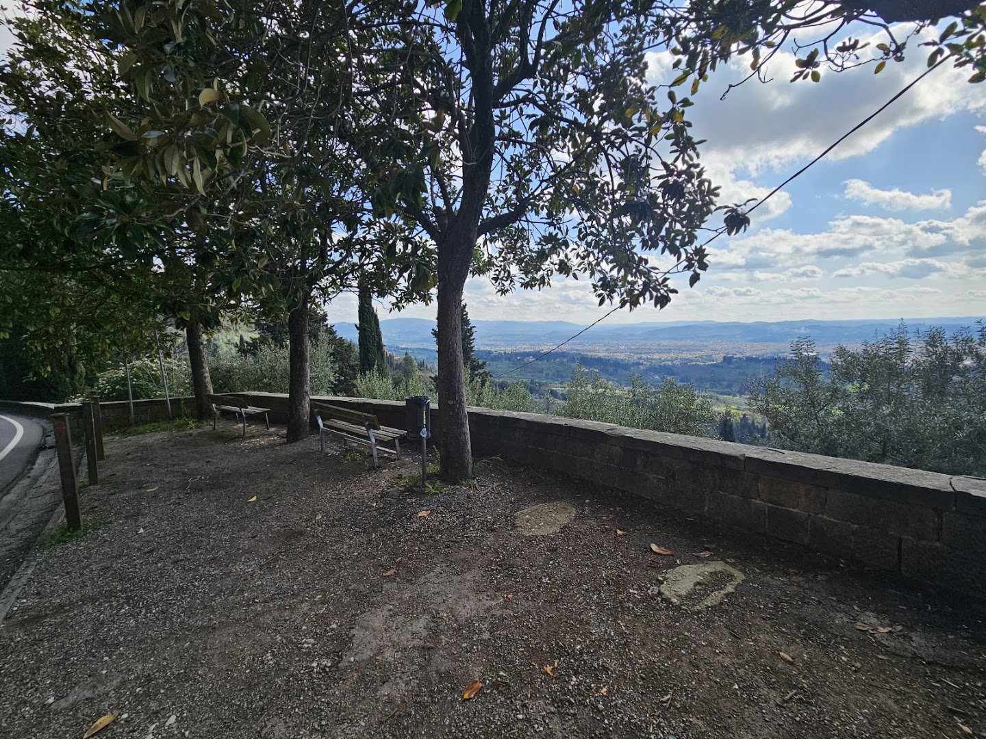 Belvedere Fiesole su Firenze