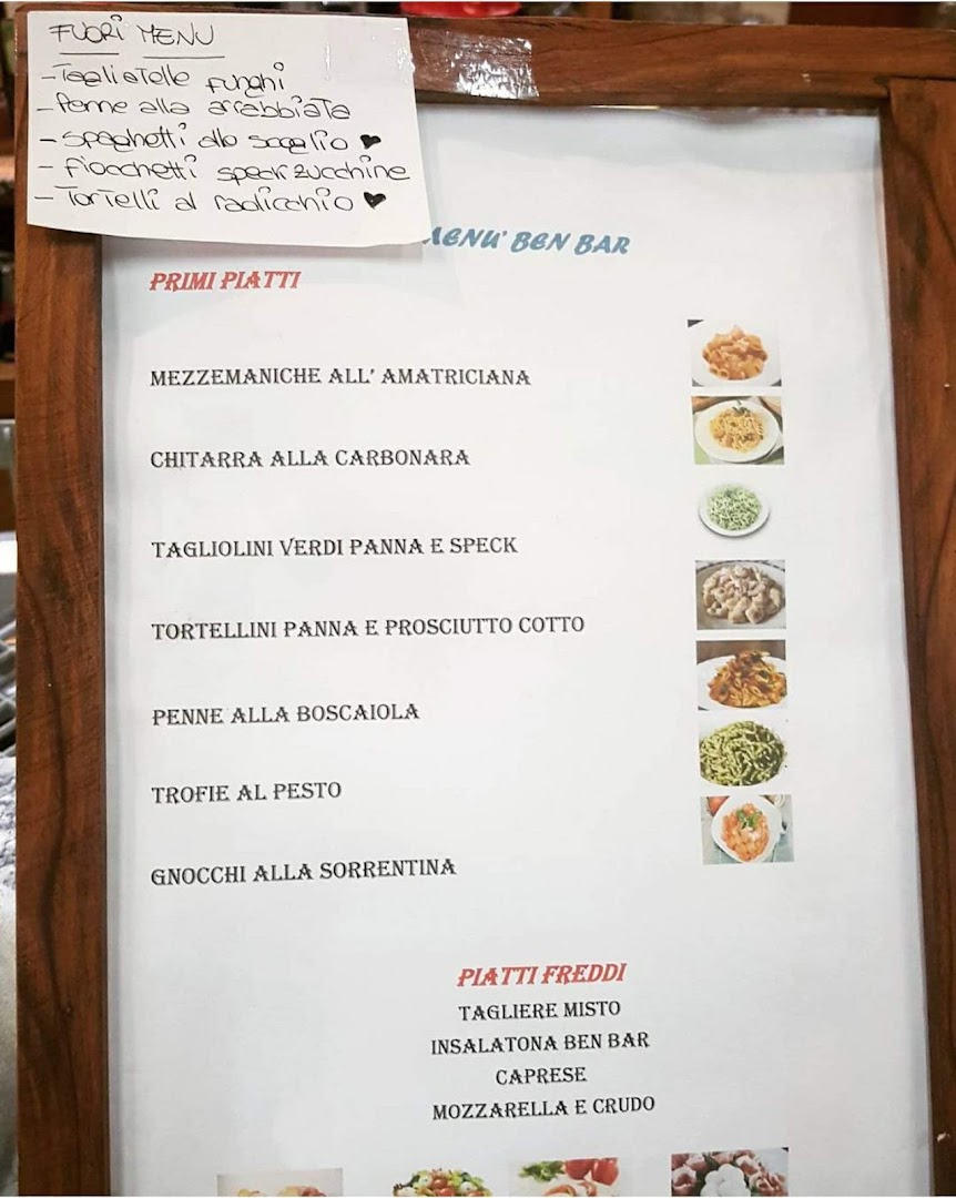Ben-Bar di roncucci margherita wifi