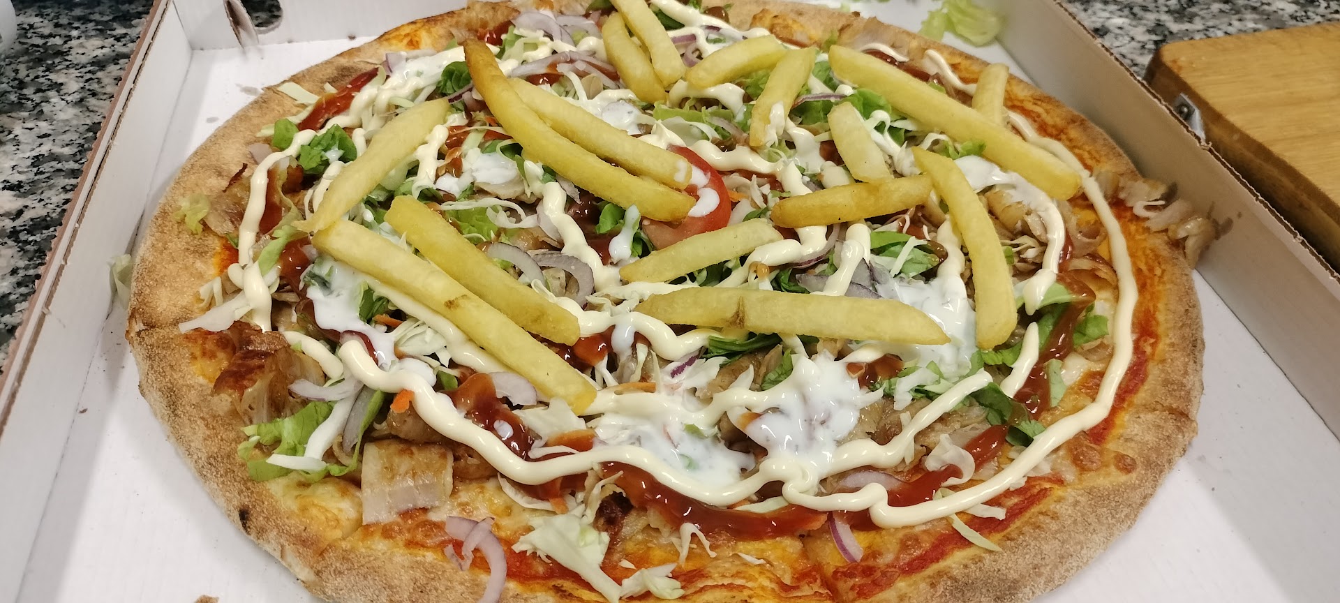 Best pizza @ kebab, Codigoro