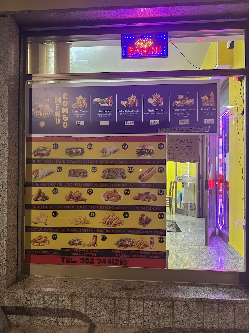 Big food kebab
