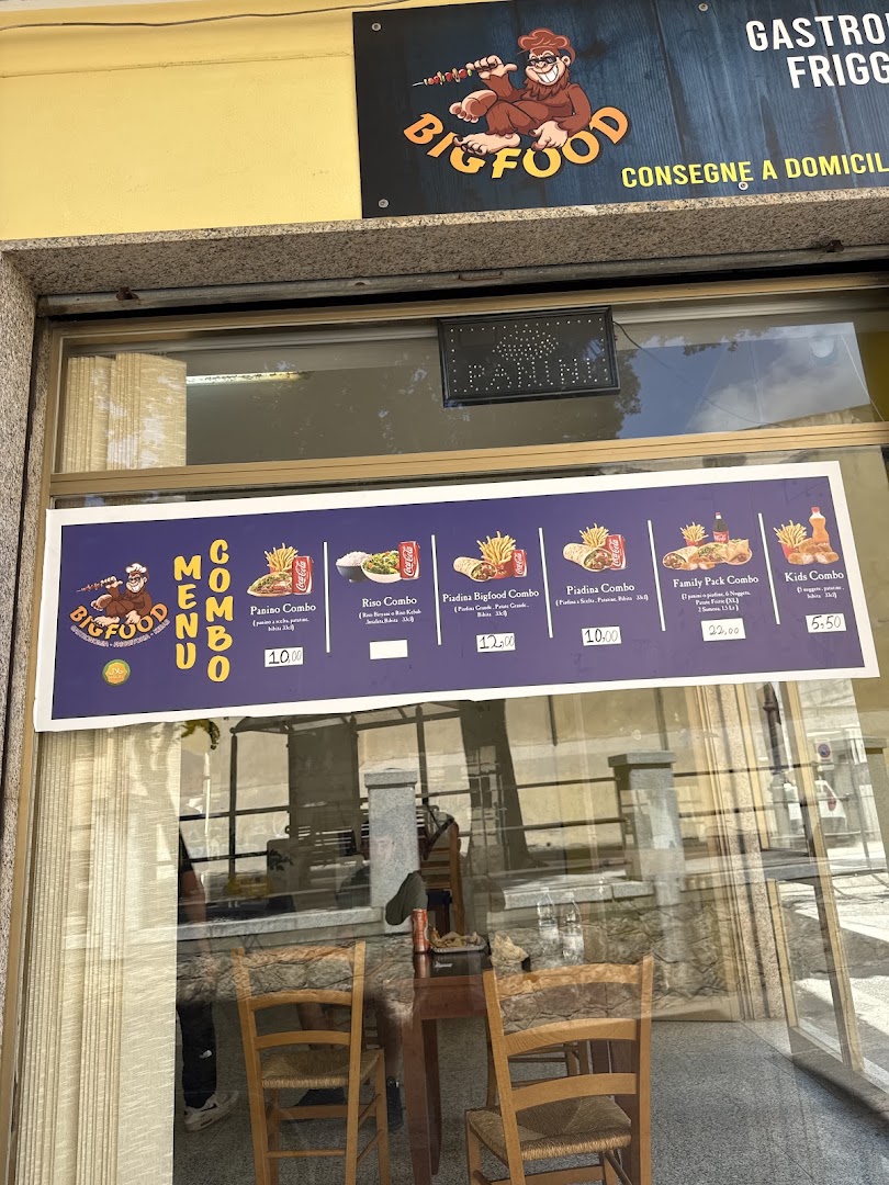 Big food kebab