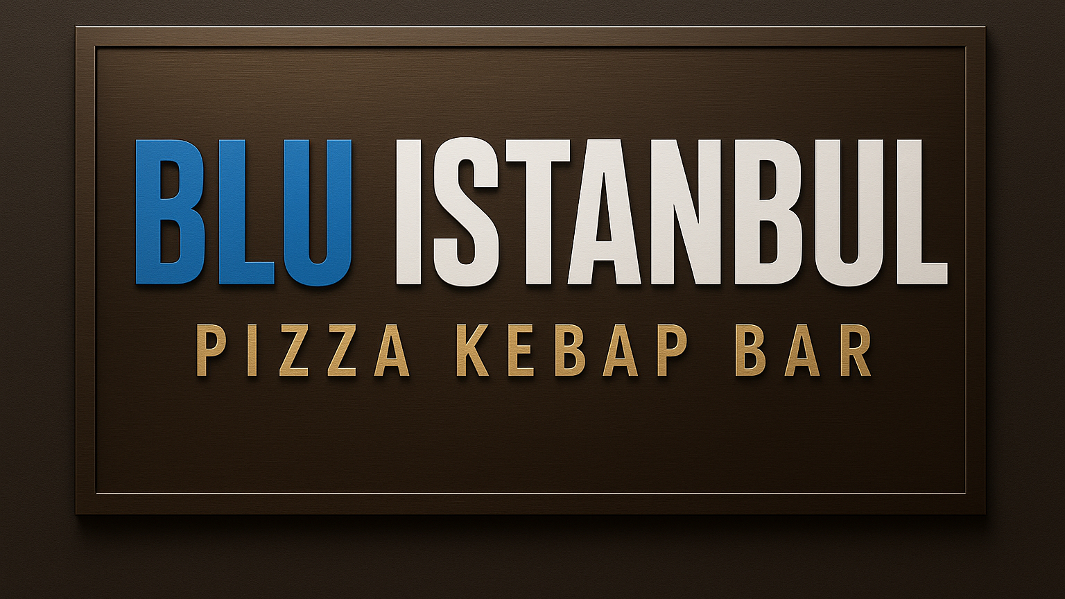 BLU ISTANBUL PIZZA KEBAP BAR